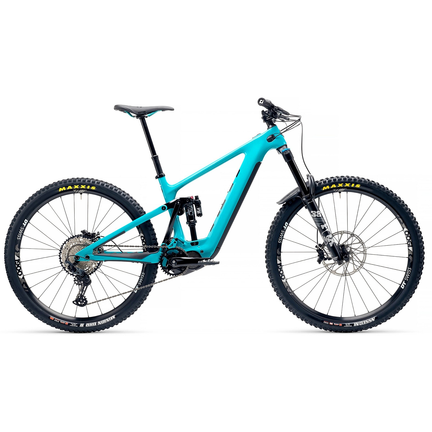 Image of Yeti Cycles 160E - C1 29" Carbon E-MTB - 2022 - Turquoise
