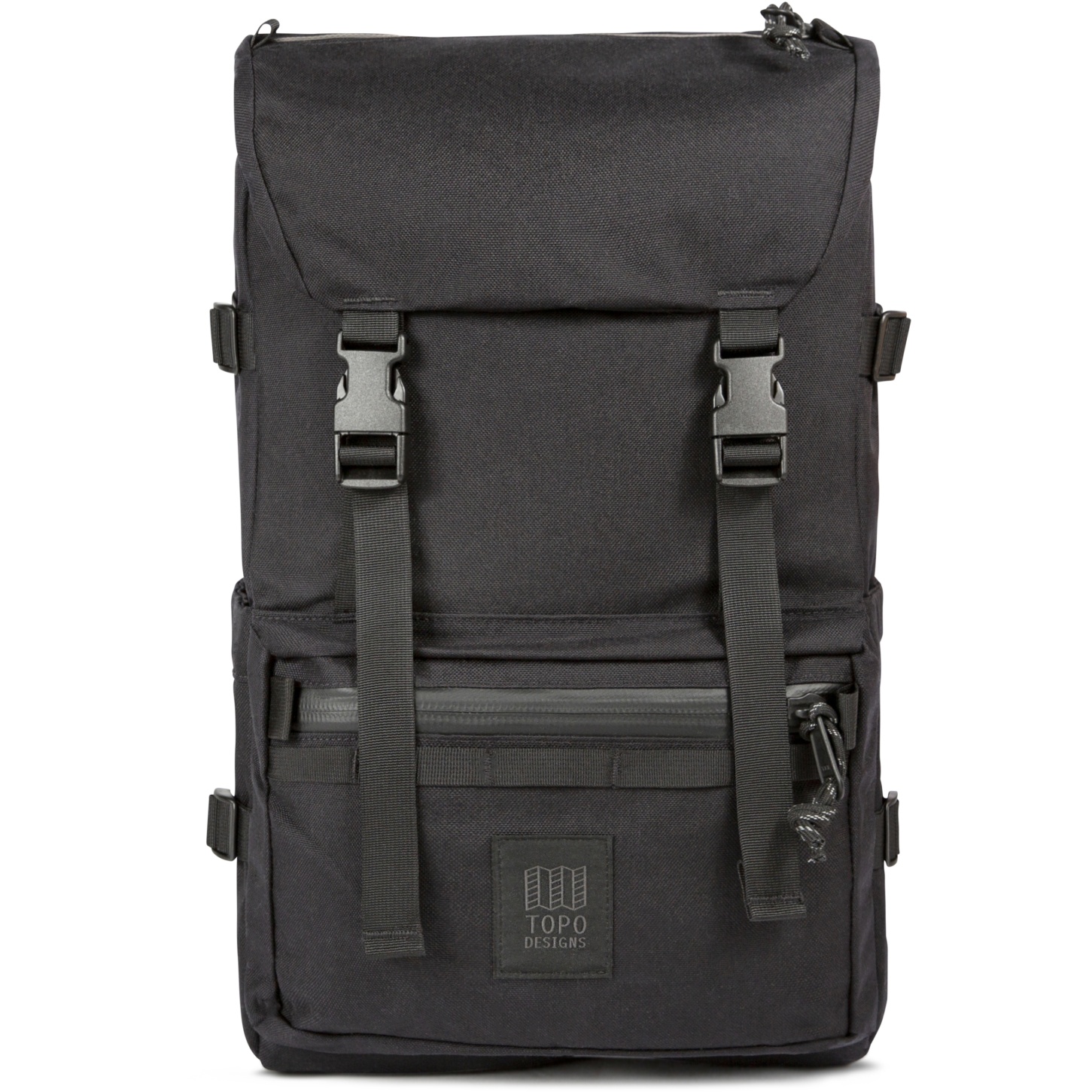 Produktbild von Topo Designs Rover Pack Tech Rucksack - Schwarz/Schwarz