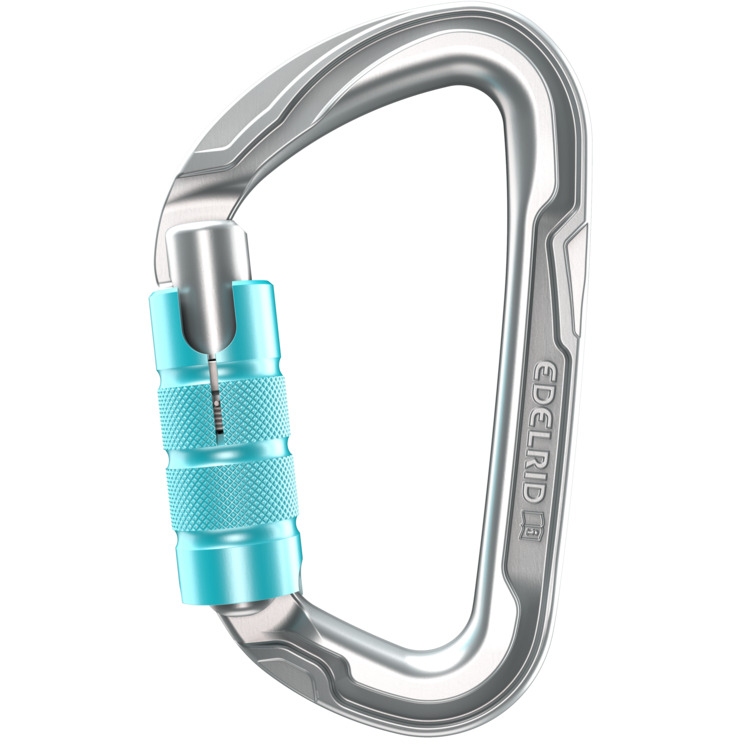 Picture of Edelrid Pure Triple III Carabiner - silver