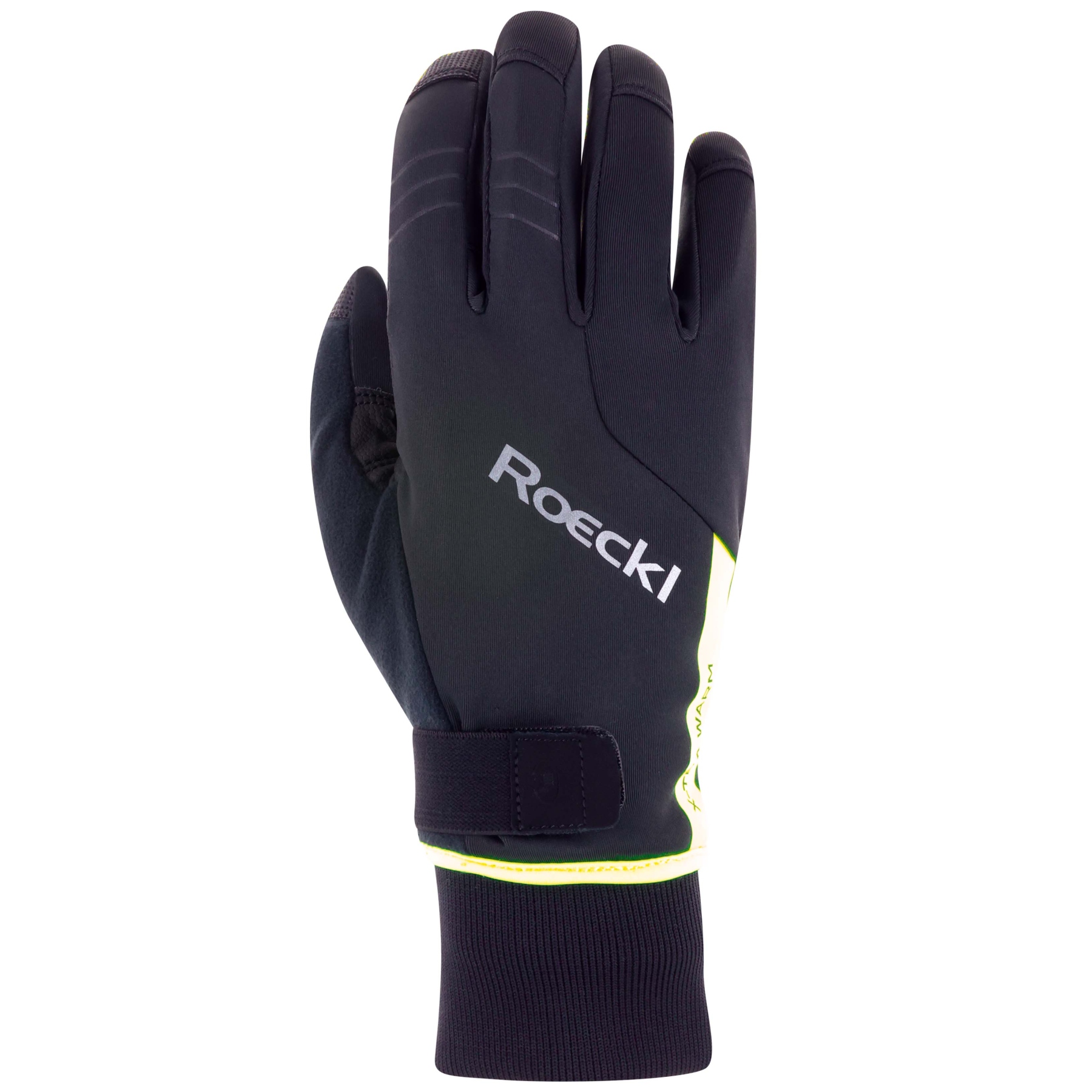 Productfoto van Roeckl Sports Villach 2 Fietshandschoenen - black/fluo yellow 9210