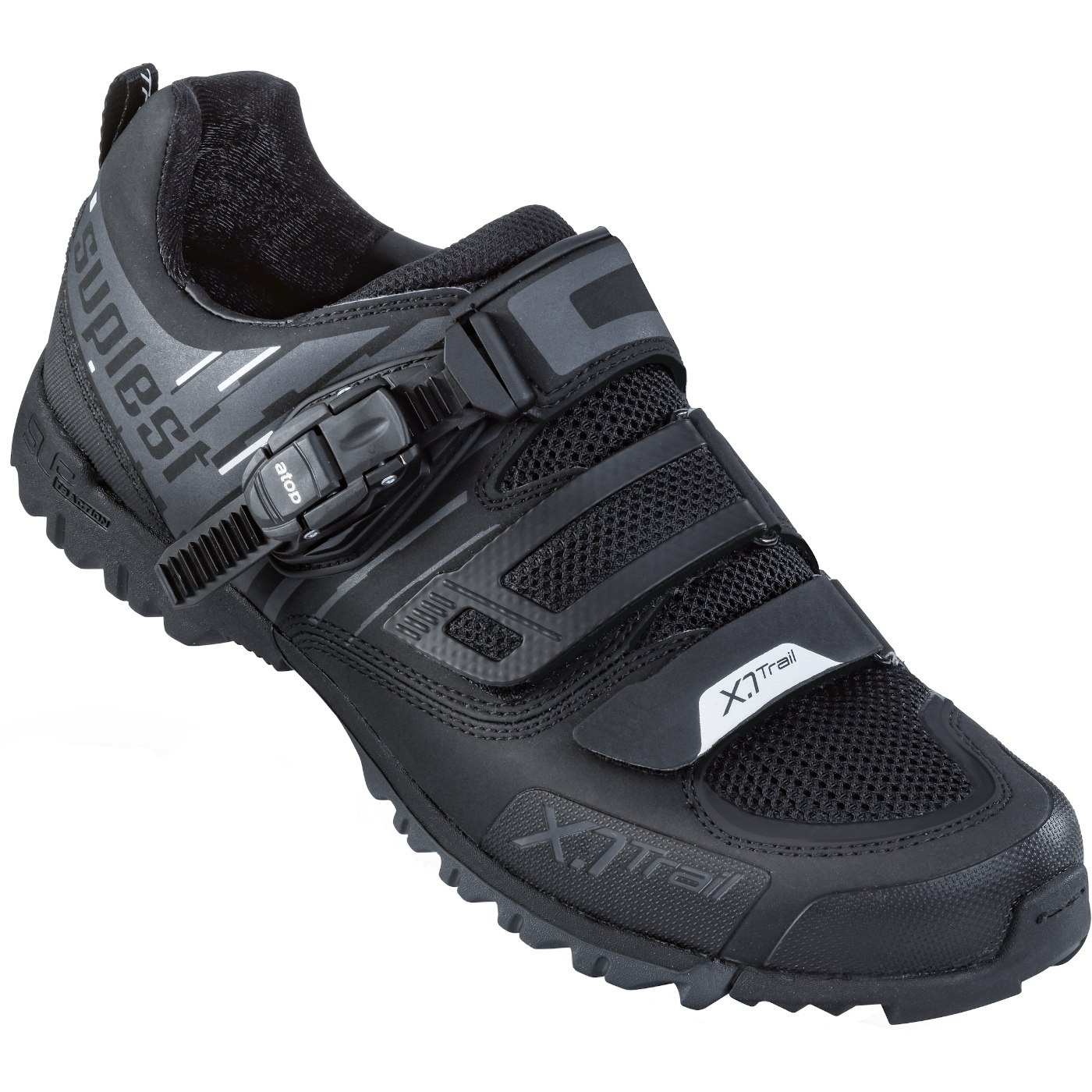 Productfoto van Suplest Offroad Performance X.1 Trail MTB Shoe - Black / Anthacite 03.036.