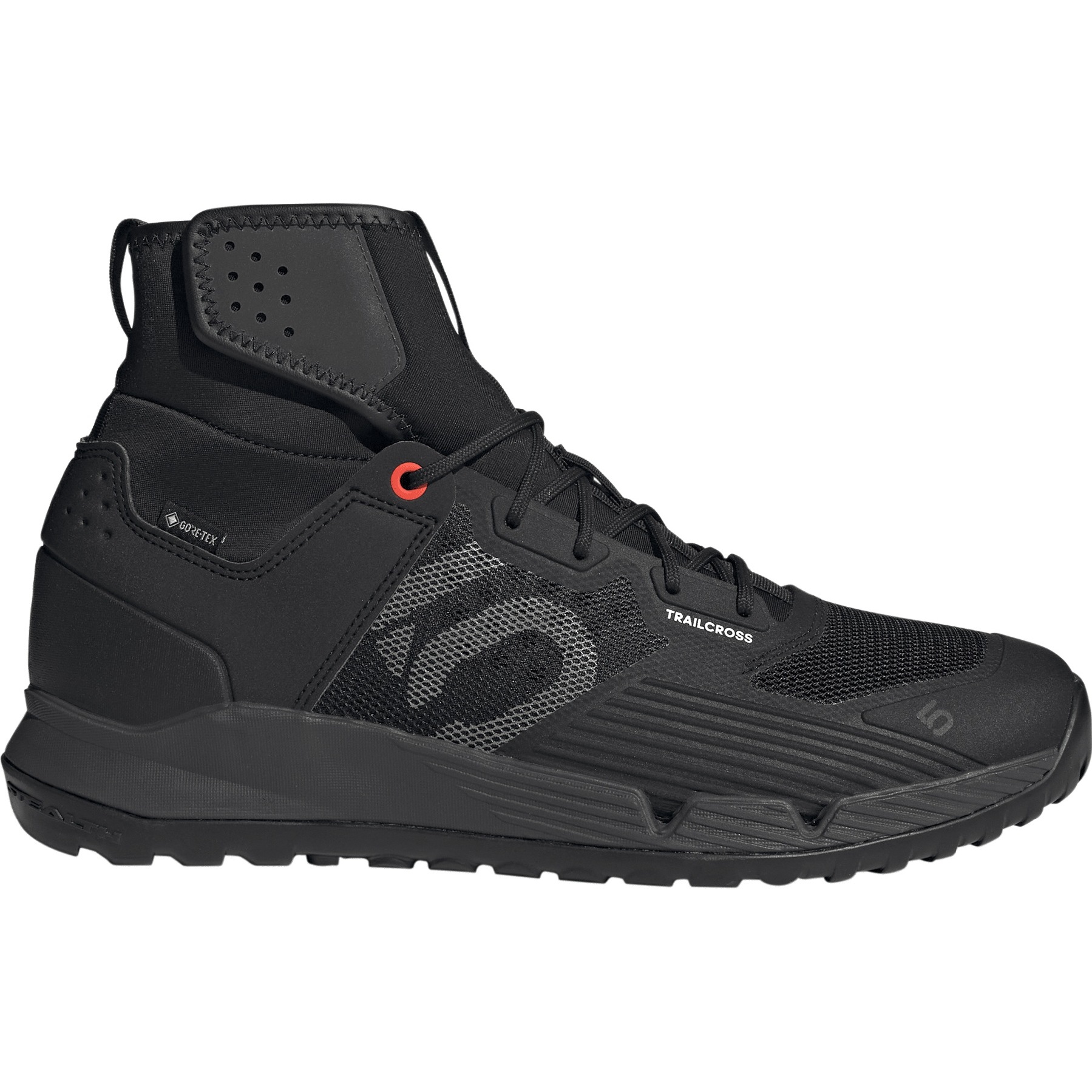 Picture of Five Ten Trailcross Gore-Tex Mountainbike Shoes - Core Black / Grey Three / Solar Red