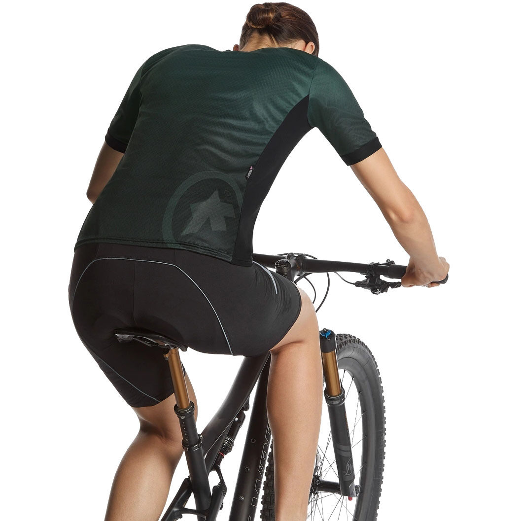Assos TRAIL T3 Short Sleeve Jersey Women - schwarzwald green | BIKE24