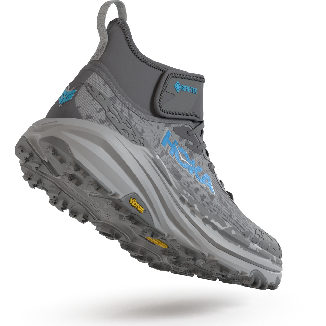 Hoka Speedgoat 6 Mid GTX Running Shoes Men - satellite grey