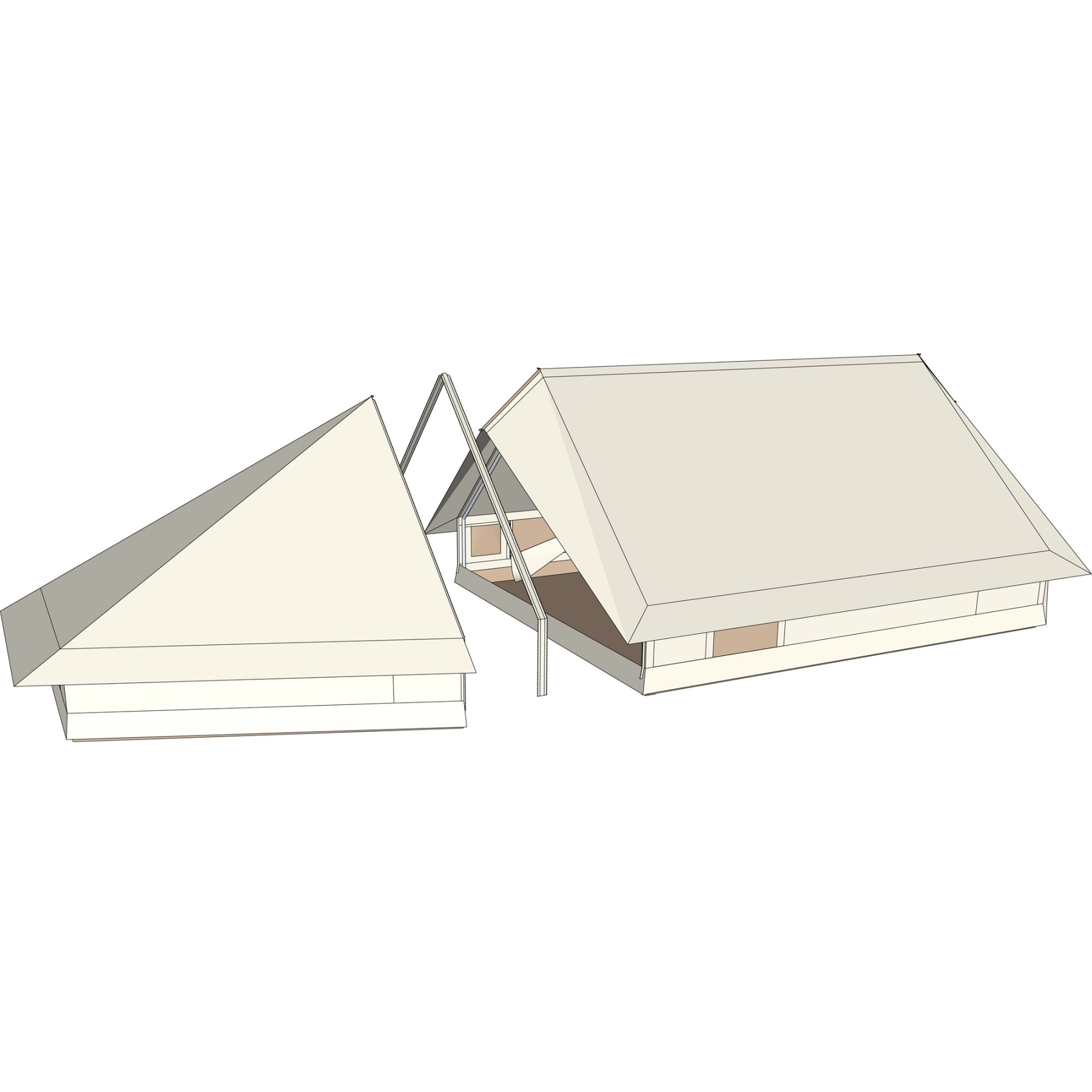 NORDISK Vimur zipアダプタ Large ミドガルド コネクター NORDISK