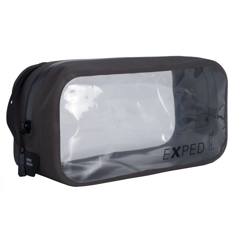 Produktbild von Exped Organizer Cube Clear Packtasche - 3 L - charcoal
