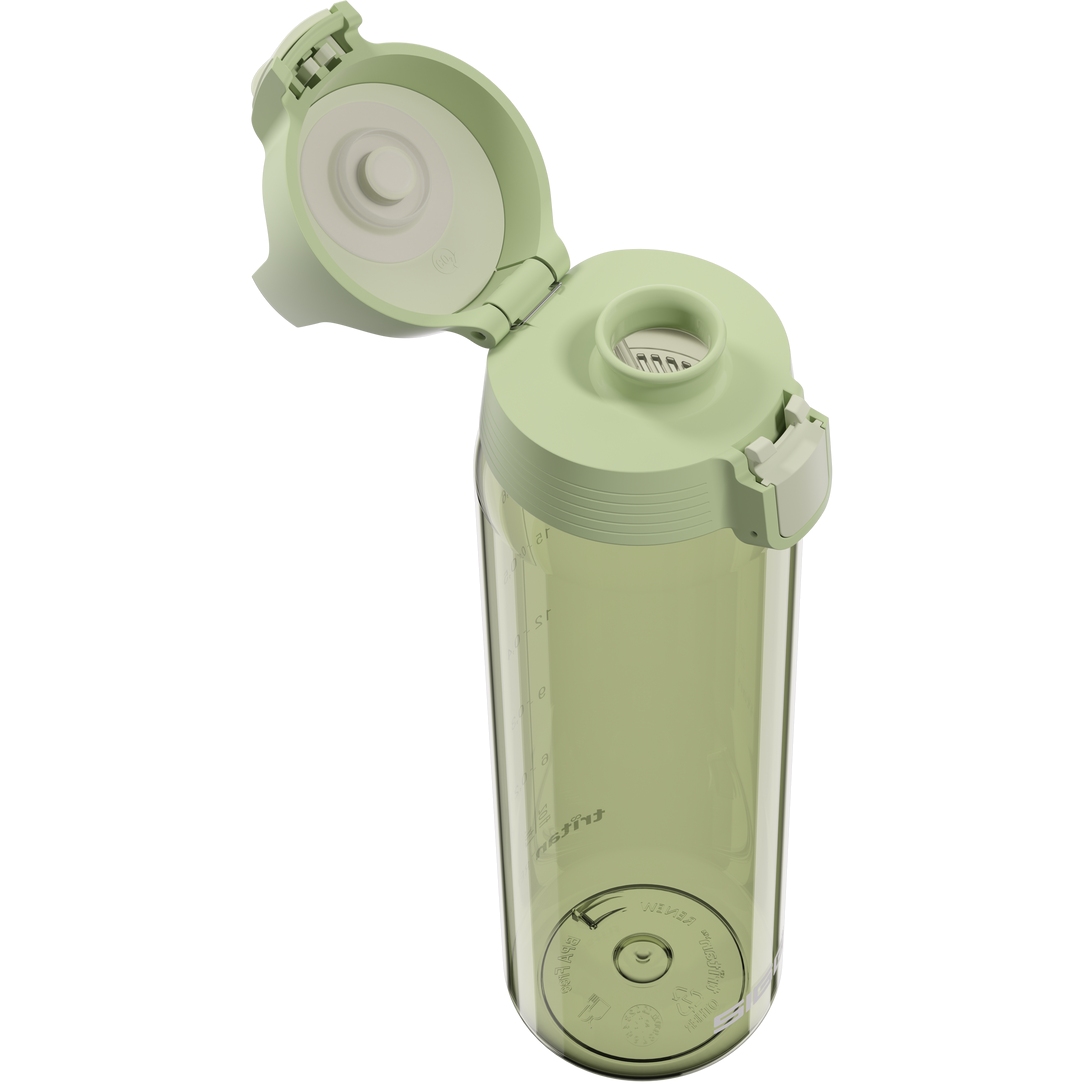 SIGG Total Color ONE Trinkflasche mit Sieb 0.75L - Eco Green