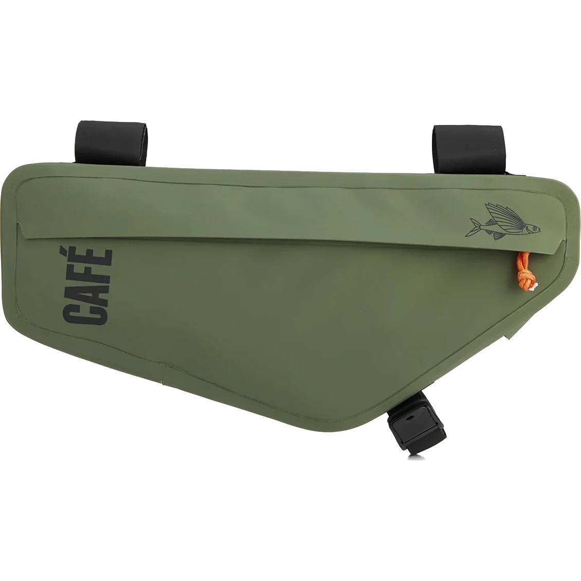 Photo produit de Café du Cycliste Sacoche Cadre - khaki