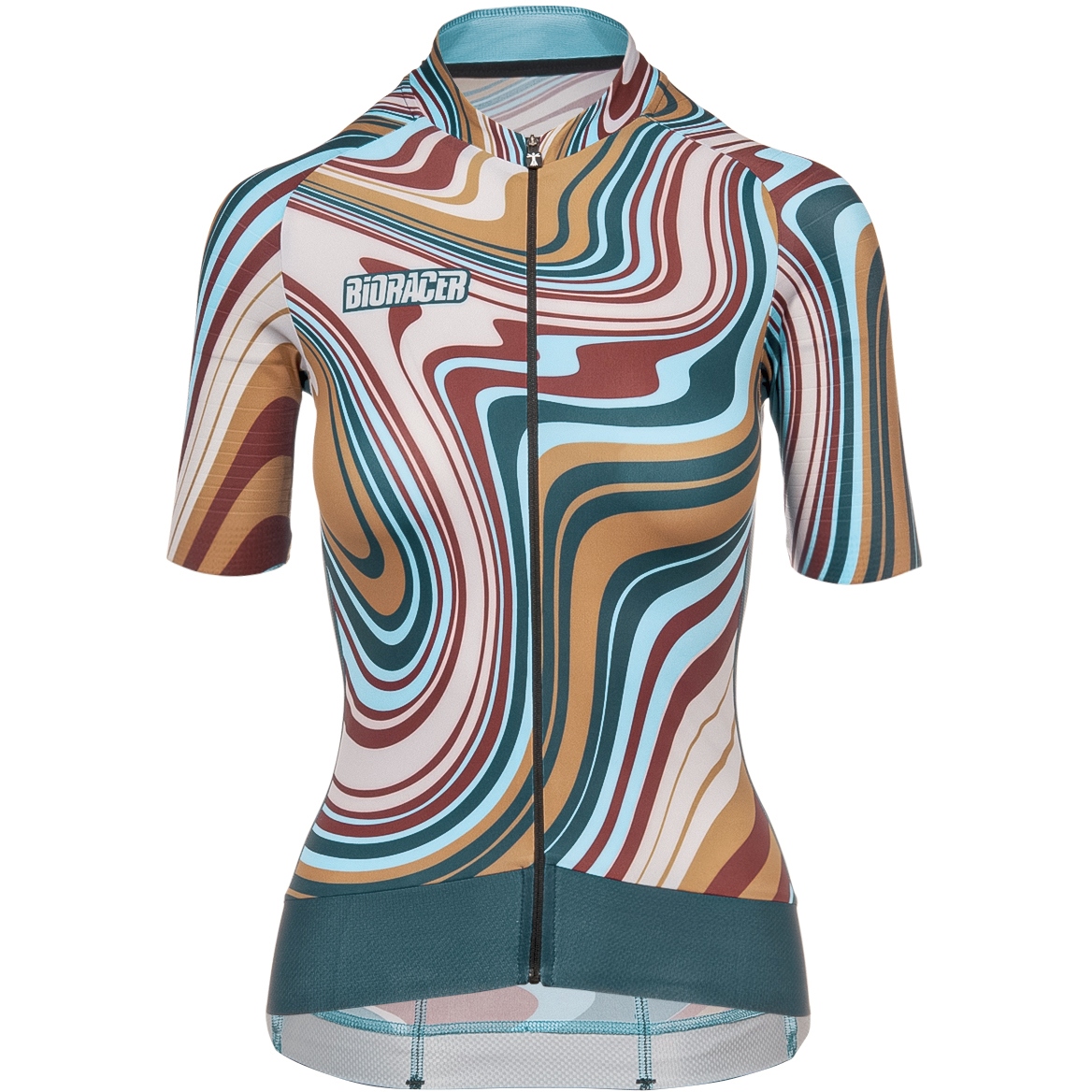 Bild von Bioracer Epic Kurzarmtrikot mit Armlingen Damen - Liquid Lola - blau