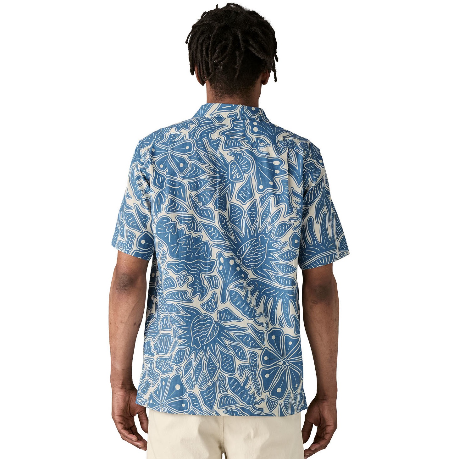 Patagonia Tidal Threads Camp Shirt Men - Bees and Flowers: Still
