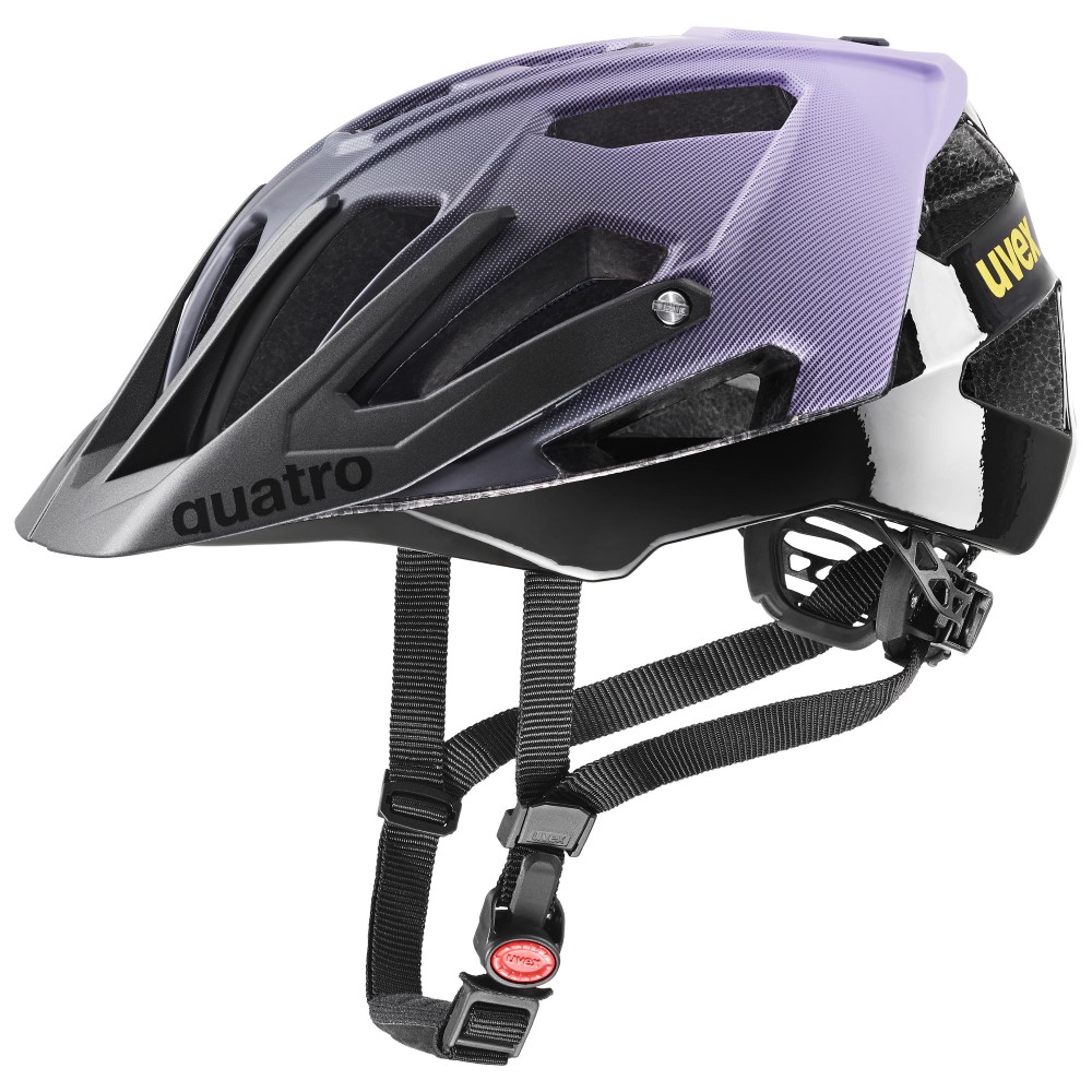 Produktbild von Uvex quatro cc Helm - flieder-schwarz matt