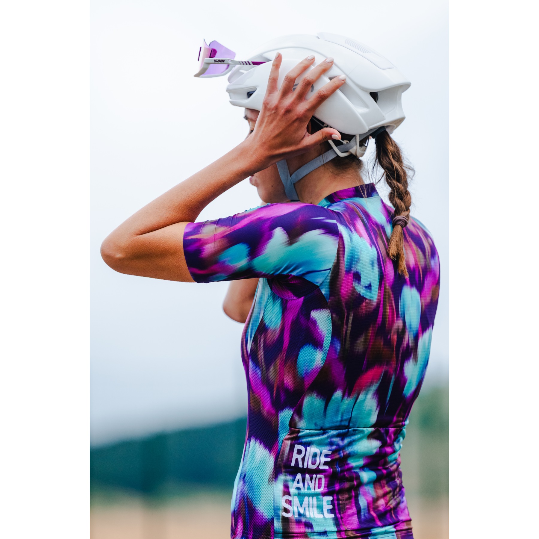 Dotout Maillot Manches Courtes Femme - Kore - lilas