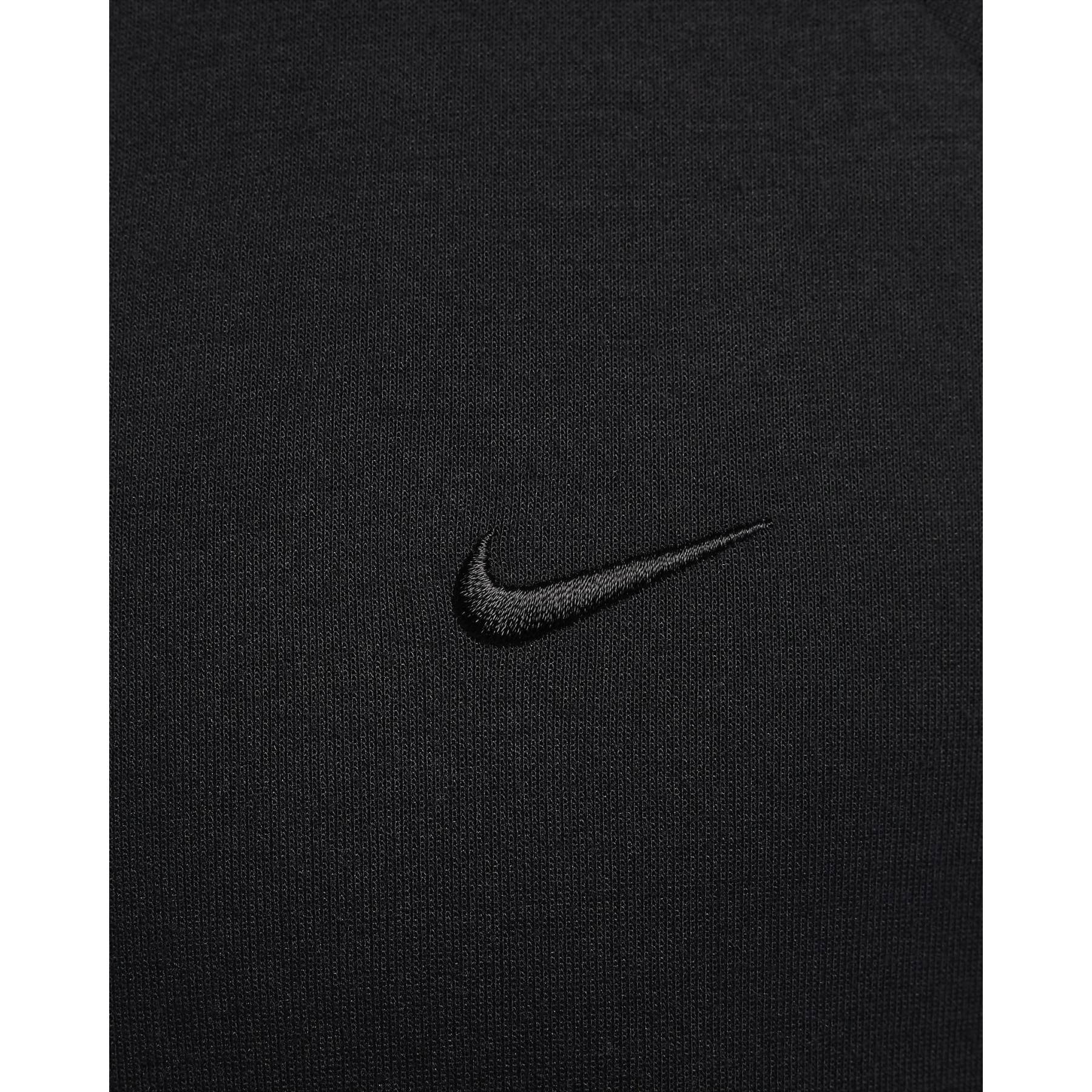plain black nike hoodie mens