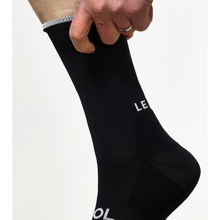 Produktbild von Le Col Radsport-Socken - Schwarz/Weiß