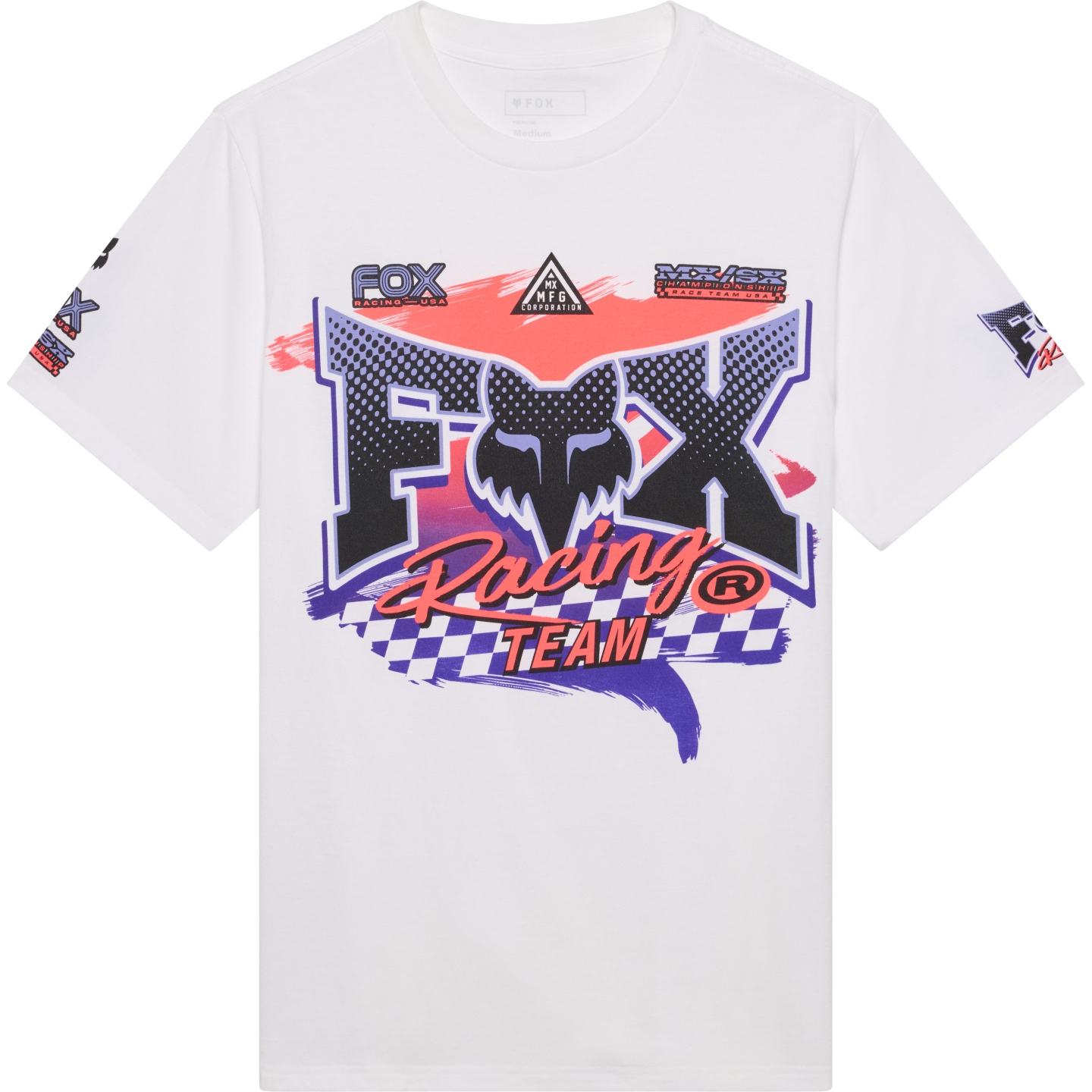 Мужская футболка с коротким рукавом FOX HC94 195 Original - белый