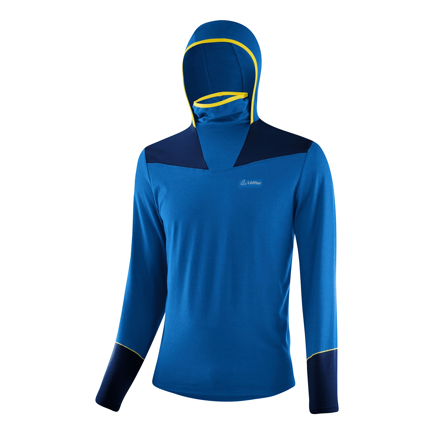 Produktbild von Löffler Coblo Transtex® Kapuzenpullover Herren - marin 452