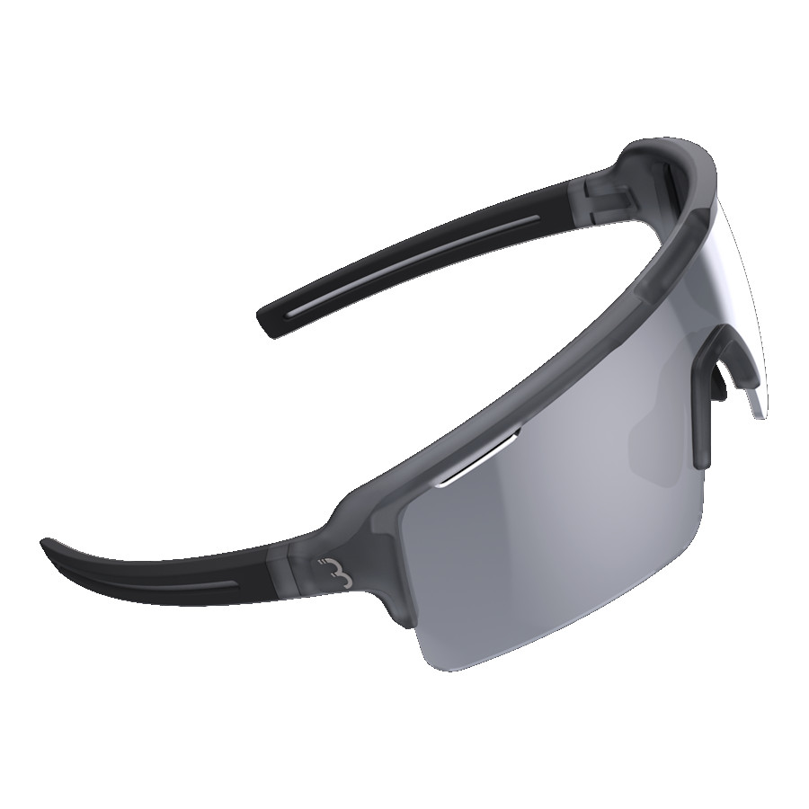 Picture of BBB Cycling Fuse BSG-65 Transparent Grey | MLC Silver + Yellow + Clear Glasses - transparent grey