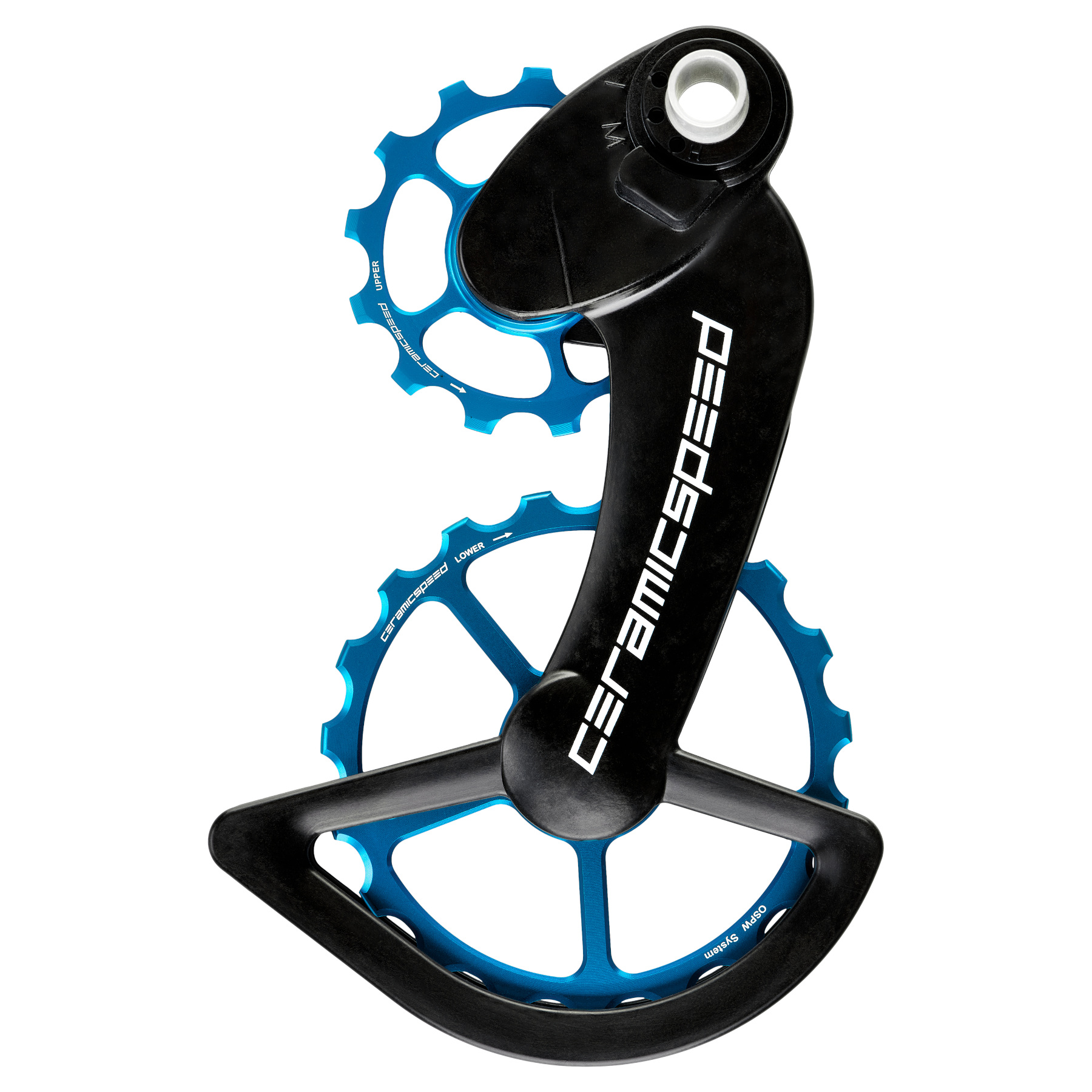 Picture of CeramicSpeed OSPW Derailleur Pulley System - for Campagnolo EPS 12s | 13/19 Teeth - blue