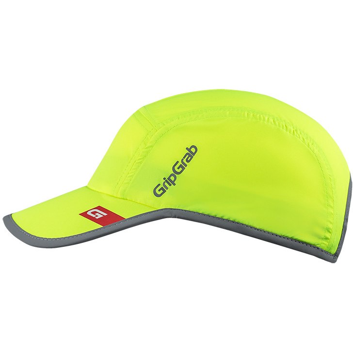 Picture of GripGrab Hi-Vis Lightweight Running Cap - Yellow Hi-Vis