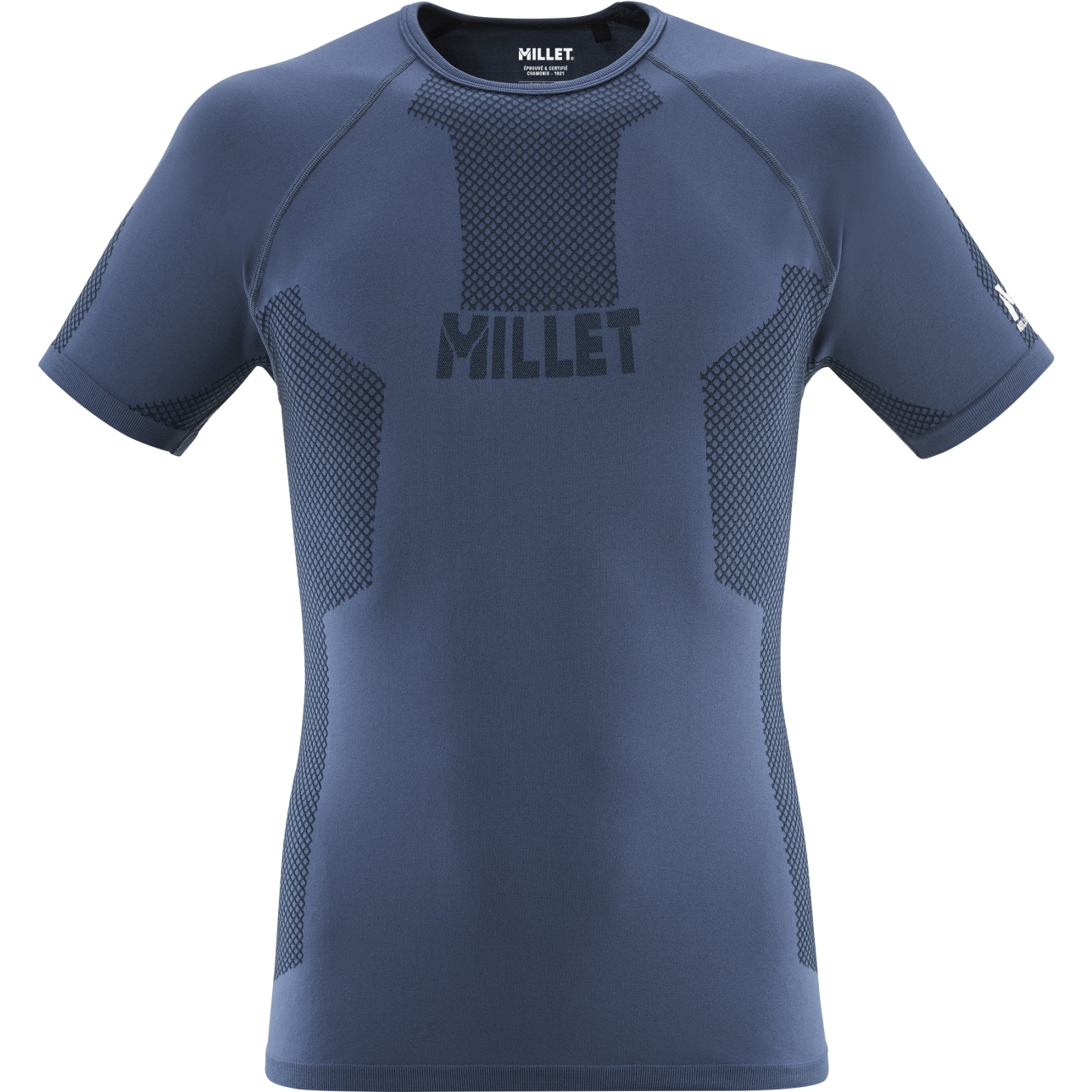 Picture of Millet Intense Seamless Light T-Shirt Men - Dark Denim