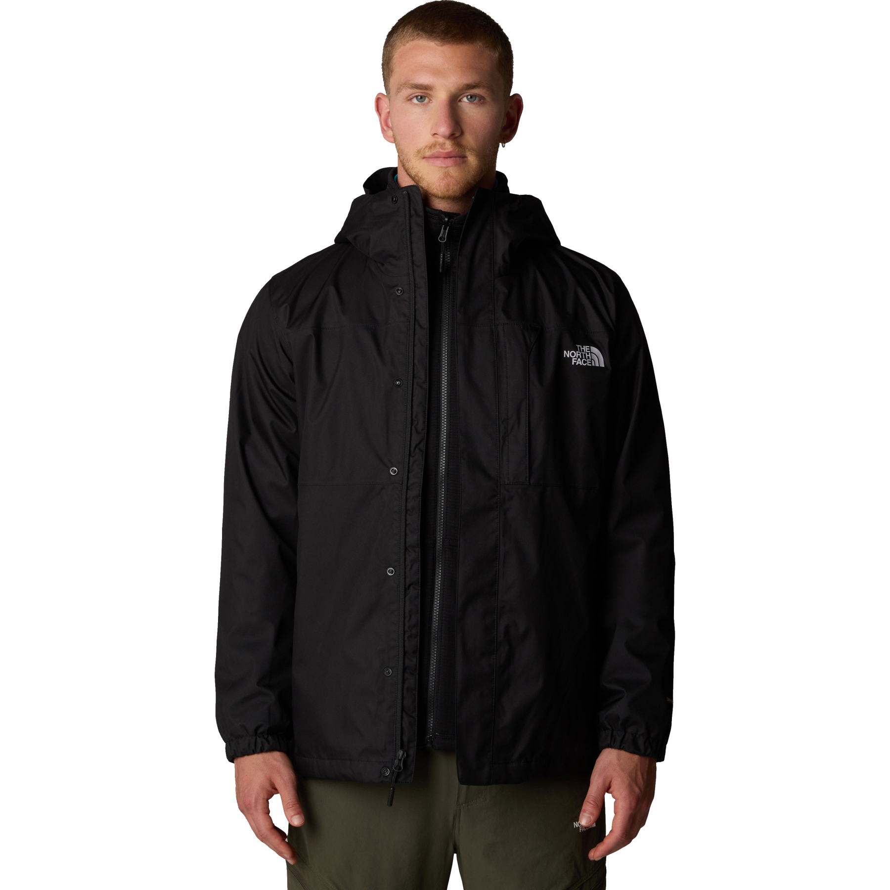 The North Face Veste Double 3 en 1 Homme Quest Zip in Triclimate TNF Black NPF