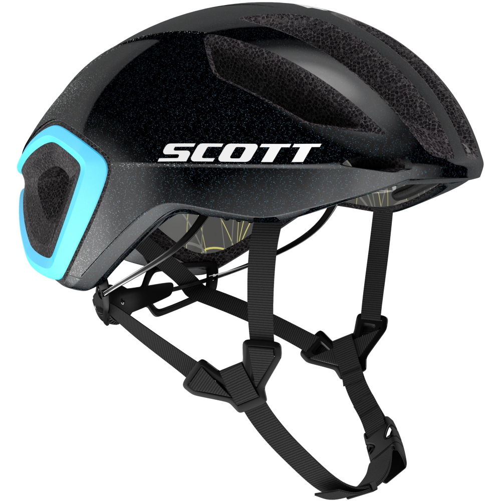 Picture of SCOTT Cadence PLUS (CE) Helmet - black/light blue