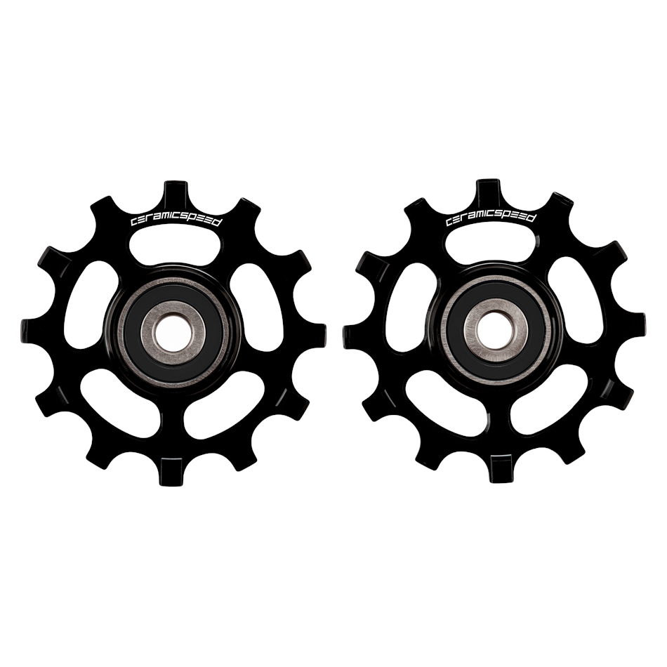 Picture of CeramicSpeed Derailleur Pulleys for SRAM XPLR AXS | 12 speed - Coated Bearings - Alternative Black