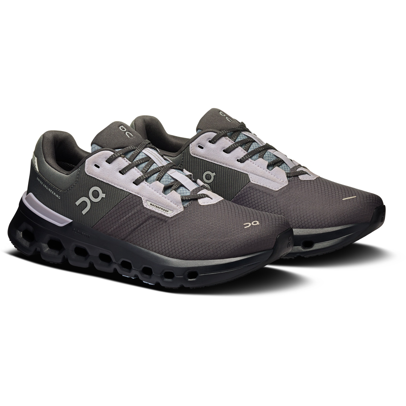 Picture of On Cloudrunner 2 Waterproof Running Shoes Women - Iron | Nimbus