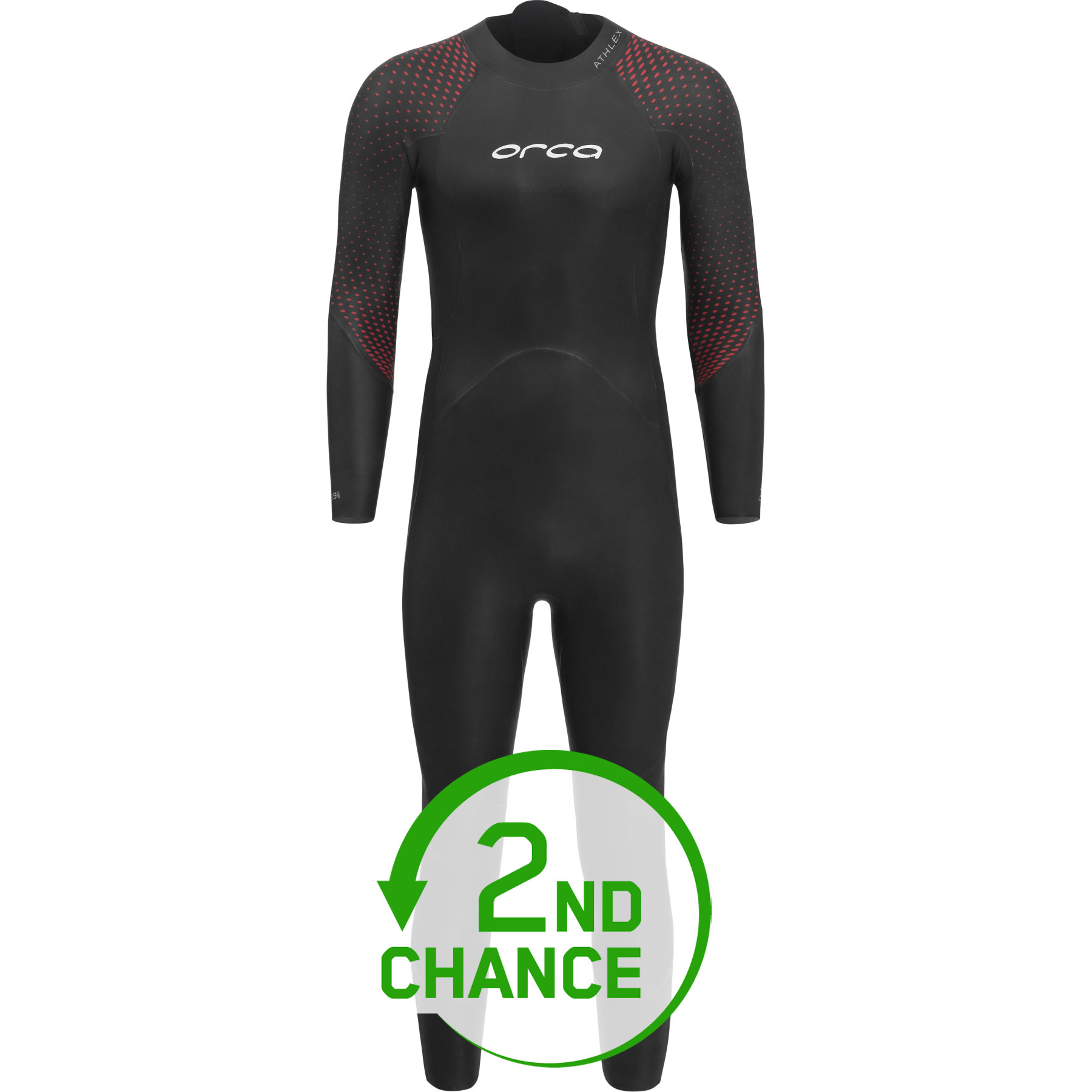 Picture of Orca Athlex Float Wetsuit Men - red buoyancy - 2nd Choice