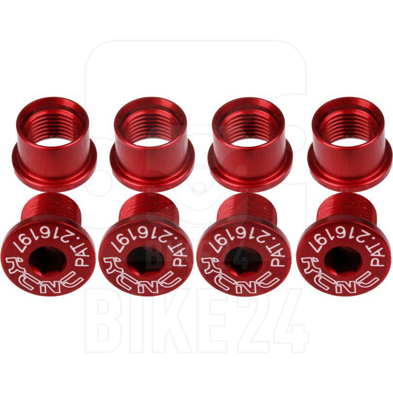 KCNC SPB0013 Chainring Bolts MTB 1-speed for Shimano (4 Pieces)