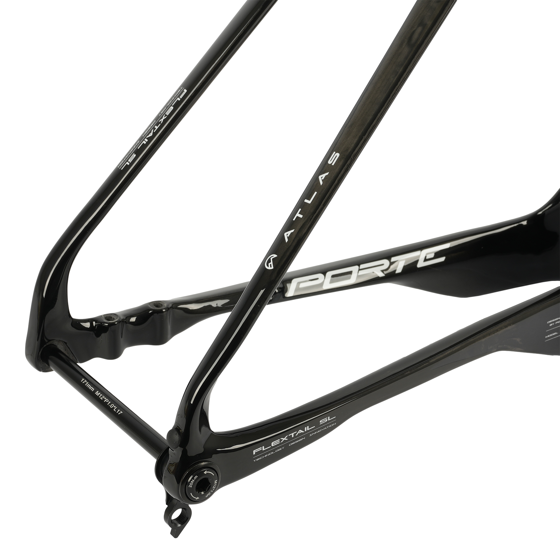 Porte ATLAS 2.0 - XC Carbon Frameset - 2026 - glossy | BIKE24
