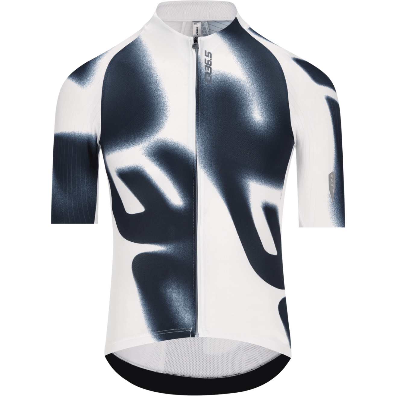 Q36.5 Gregarius Pro Big Logo Short Sleeve Jersey Men - white | BIKE24