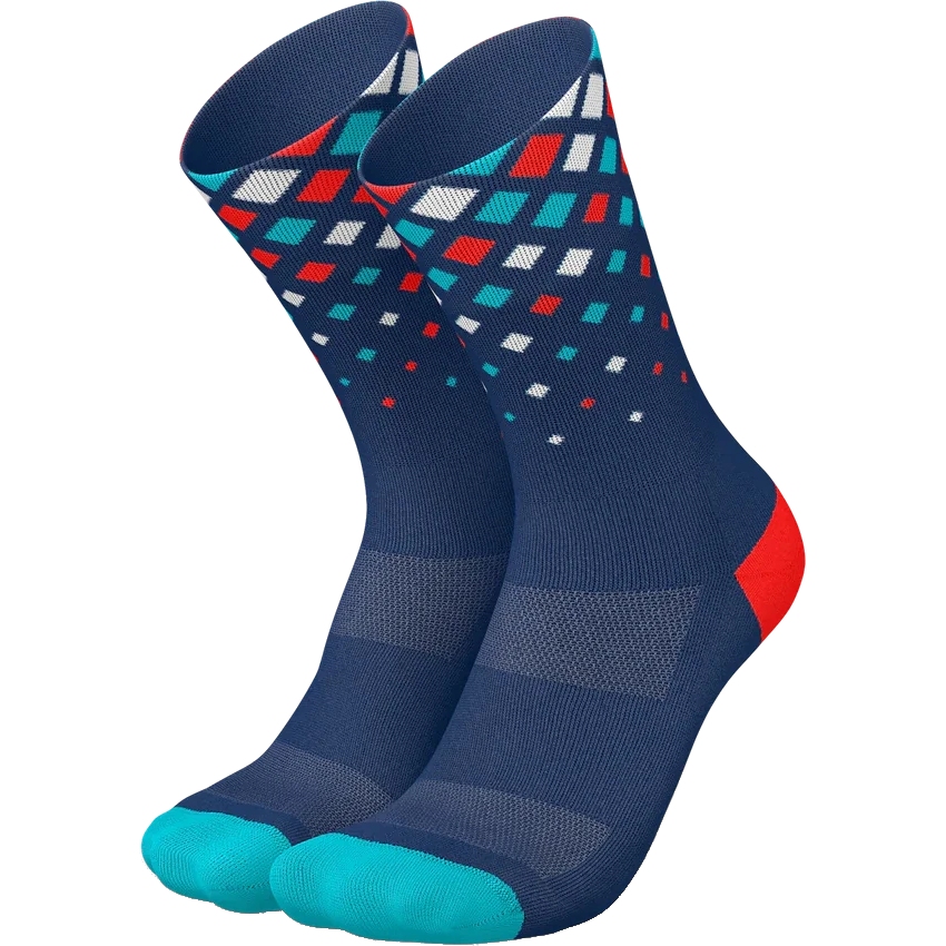 Produktbild von INCYLENCE Running Crystals Socken - Navy Cyan Inferno