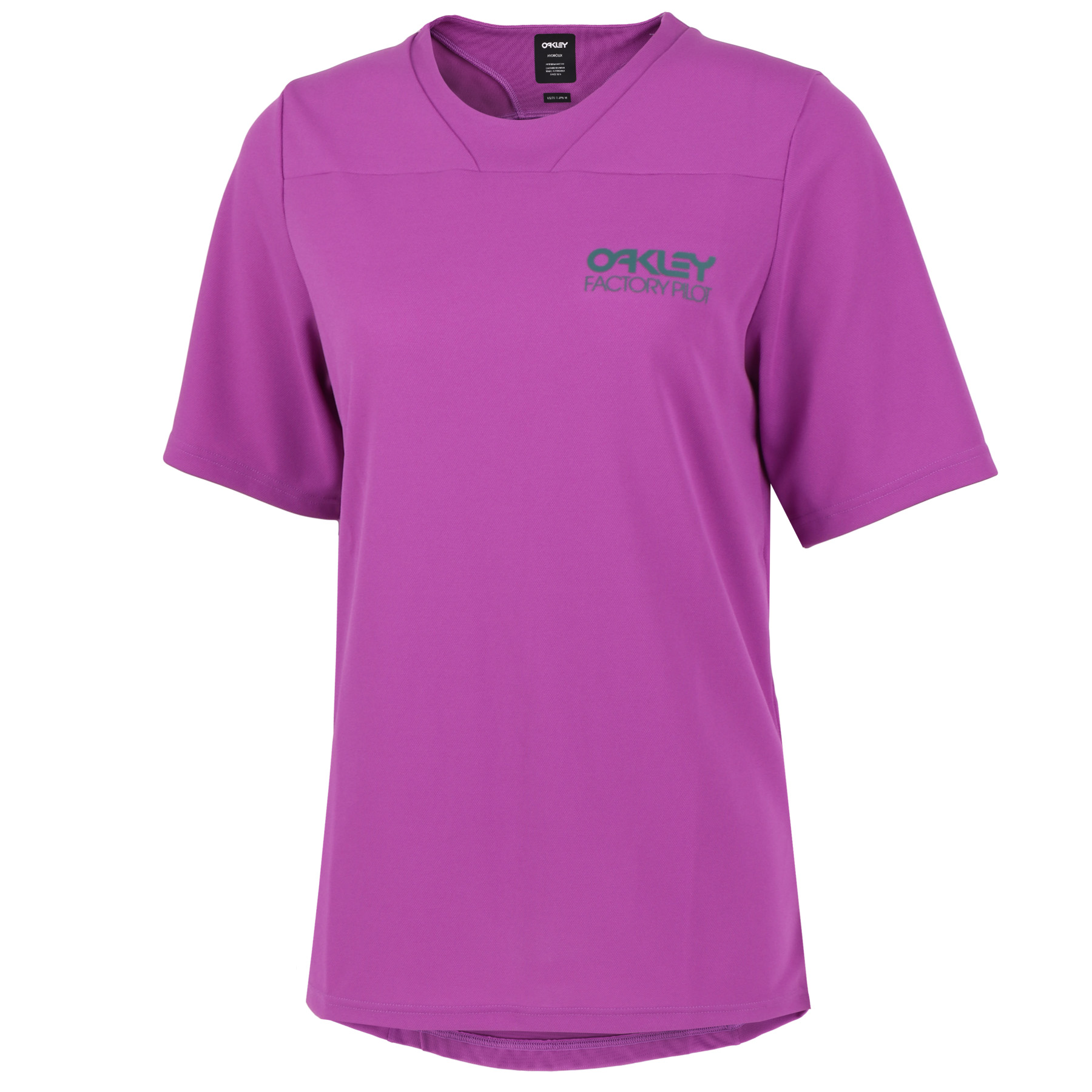Picture of Oakley Women&#039;s Factory Pilot Lite Shortsleeve Jersey - Ultra Purple