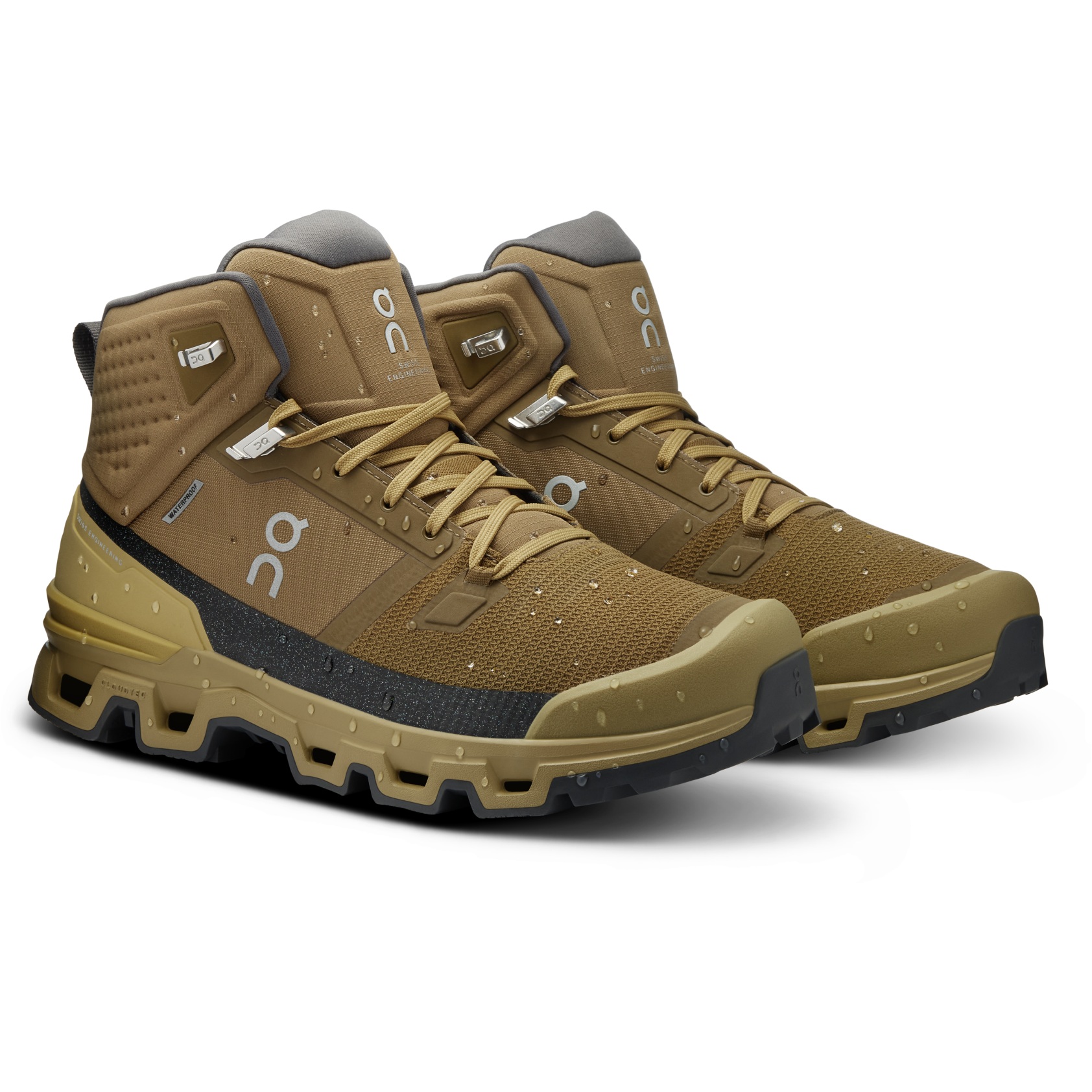 Picture of On Cloudrock 2 Waterproof Speed-Hiking Boots Men - Hunter &amp; Safari