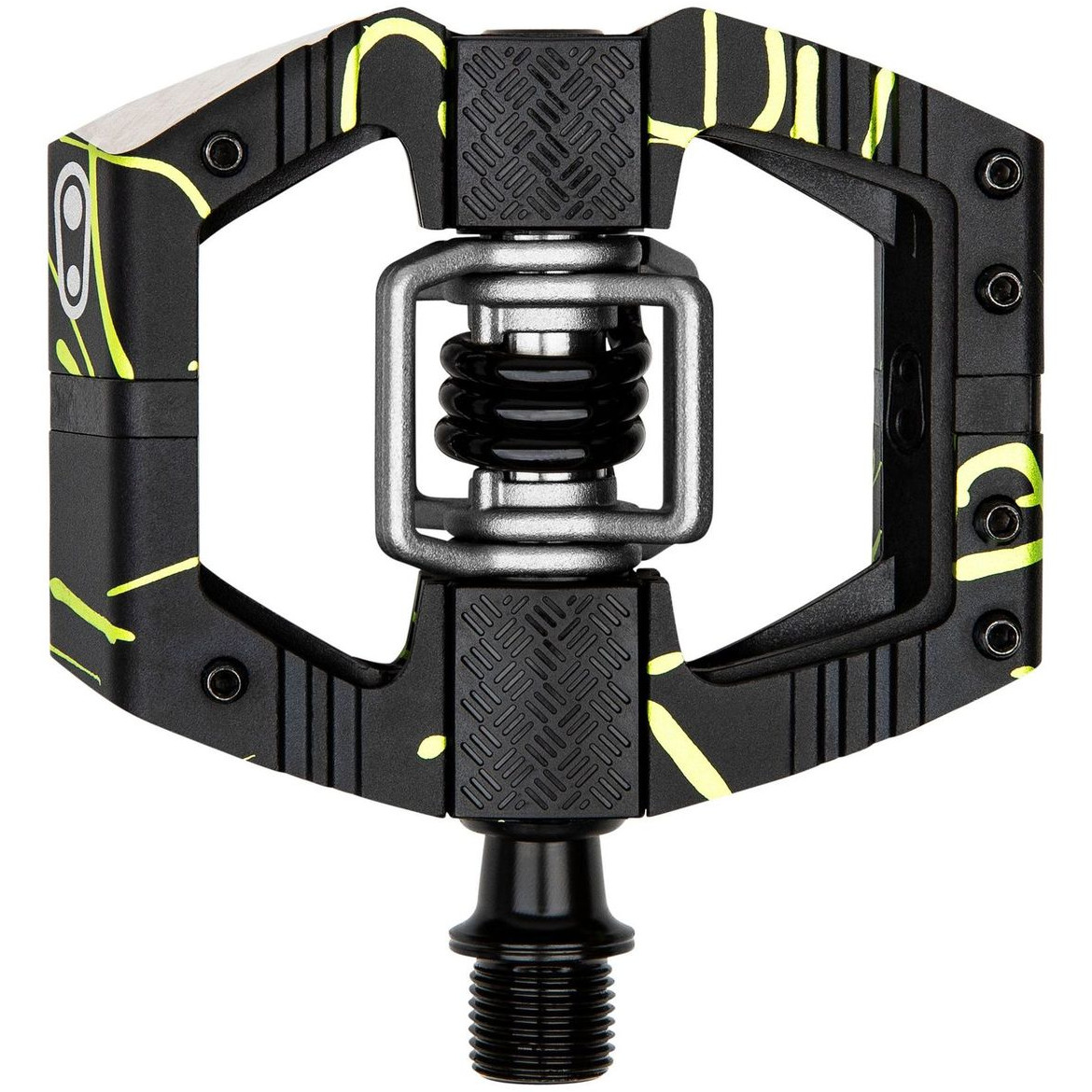 Picture of Crankbrothers Mallet Enduro LS Clipless Pedals - Splatter Limited Edition - black/lime green