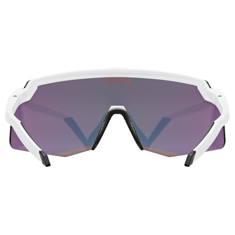 Lunettes De Vélo Uvex Athletic CV – Homme Et Femme, Contraste élevé, Antibuée, Catégorie 2 – Technologie Colorvision