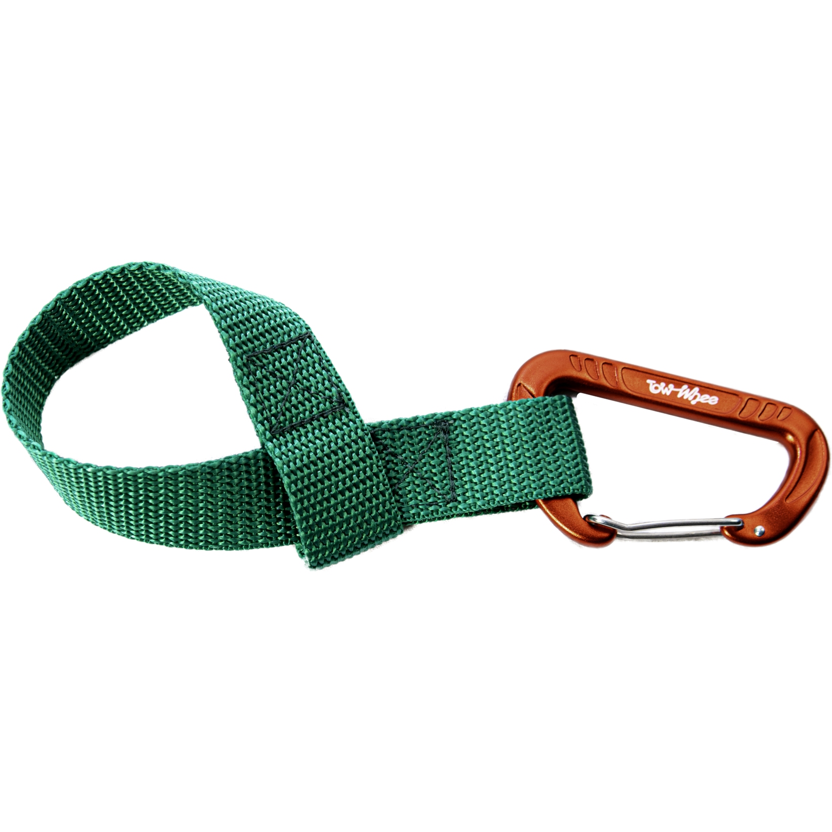 Picture of TowWhee Quick Loop W/Small Carabiner Tow Strap - Green