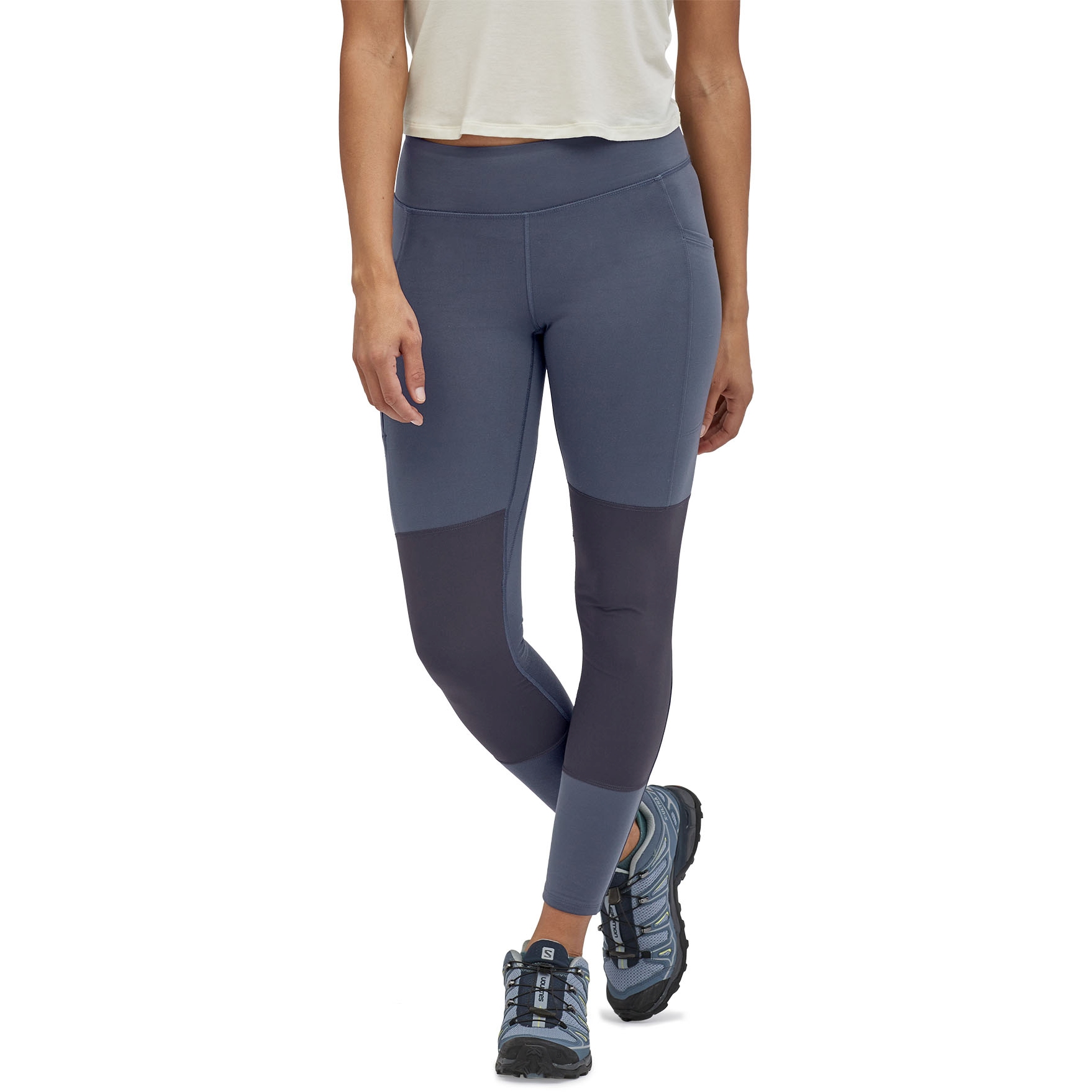 Picture of Patagonia Women&#039;s Pack Out Hike Tights - Smolder Blue