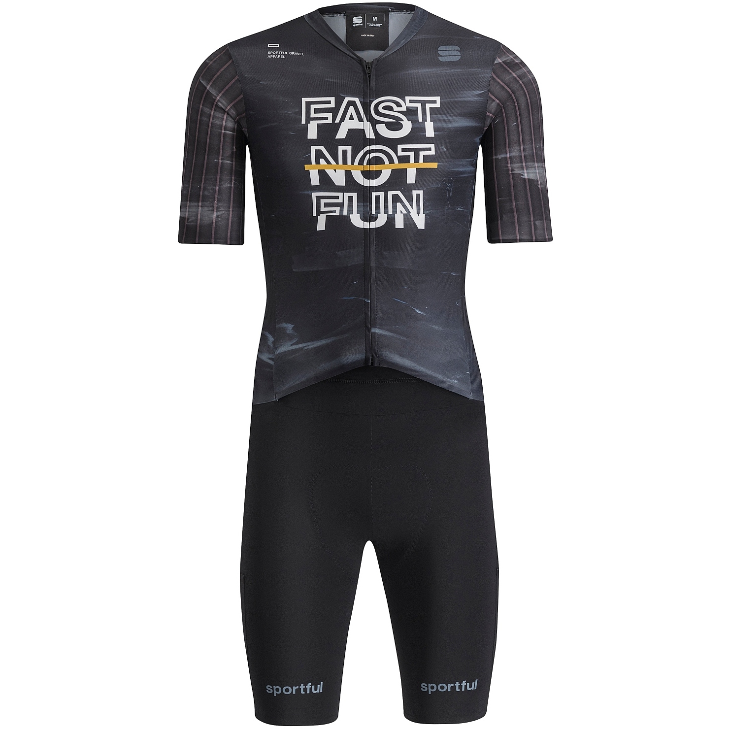 Photo produit de Sportful Combinaison Vélo Homme - Fast Not Fun G-Suit - 002 black