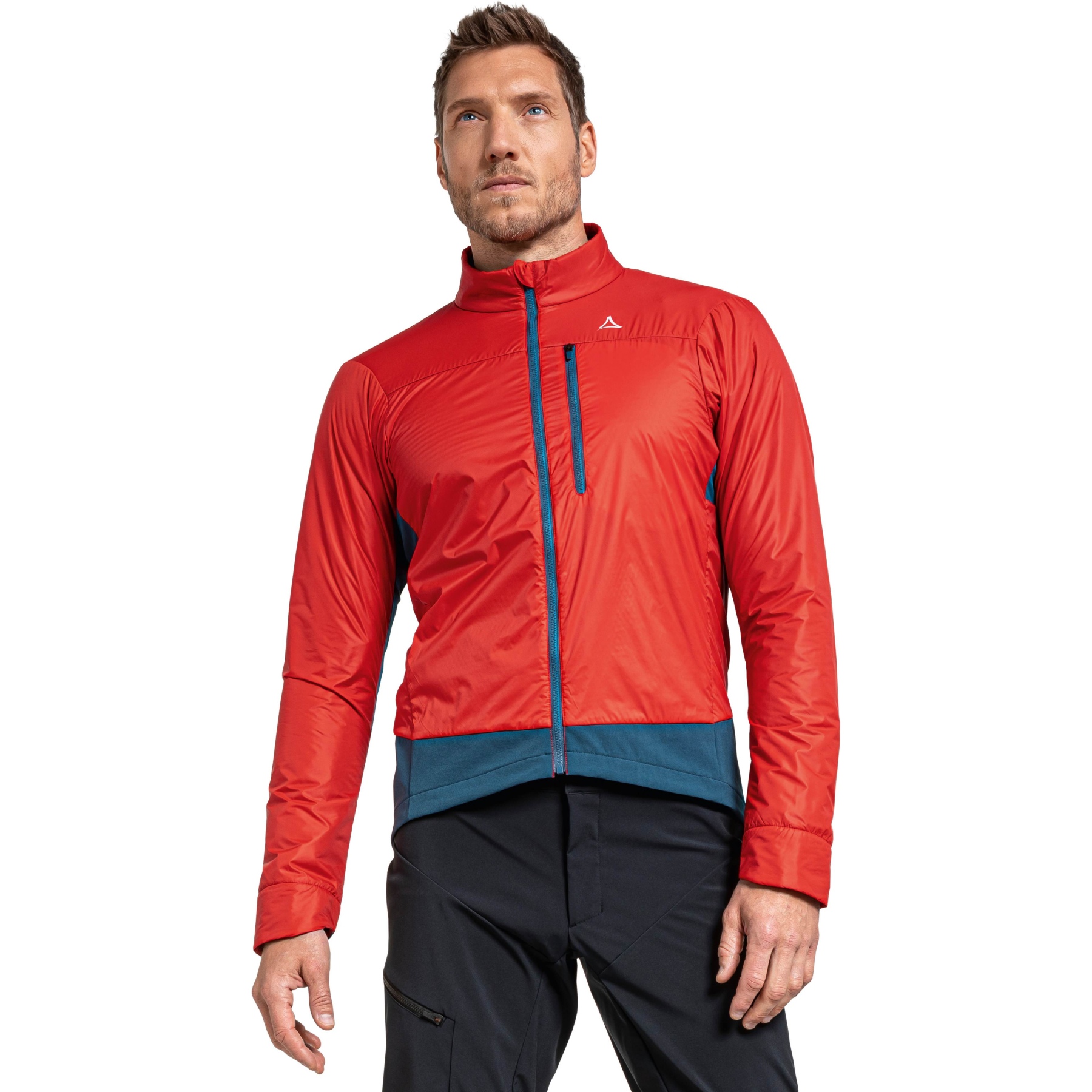 Picture of Schöffel Rugged Insulated Hybrid Jacket - cherry tomato 2035