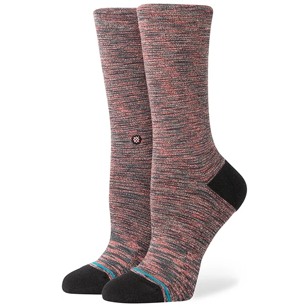 Picture of Stance Dusk To Dawn Crew Socks Women - black