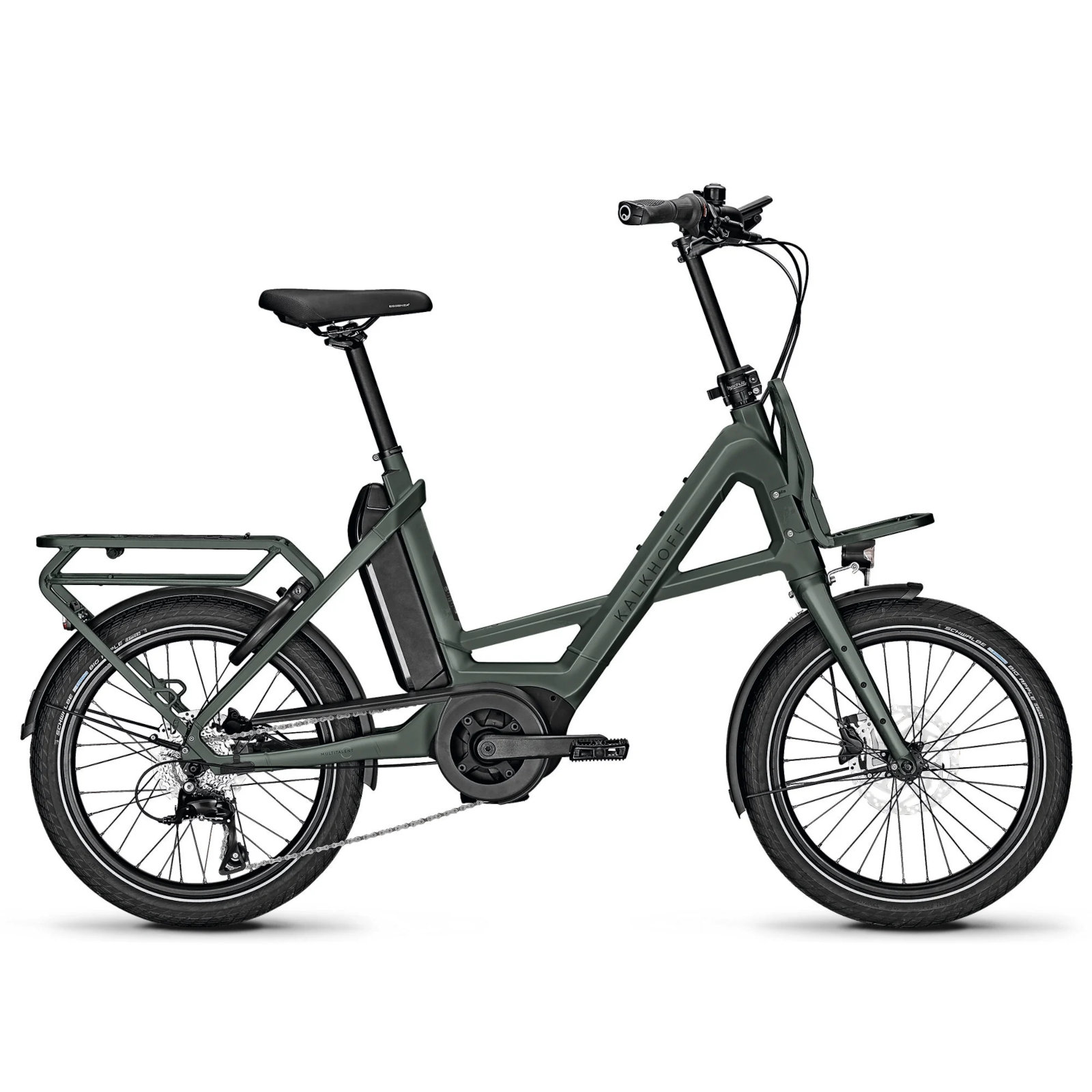 Productfoto van Kalkhoff ENDEAVOUR C.B MOVE+ - 20&quot; Trekking E-Bike - 2023 - techgreen glossy