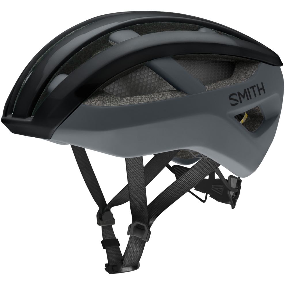 Produktbild von Smith Network MIPS Helm - schwarz/grau