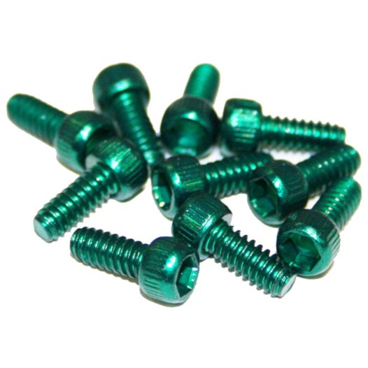 Produktbild von Reverse Components Stahl Pedal Pins für Escape Pro &amp; Black ONE - grün