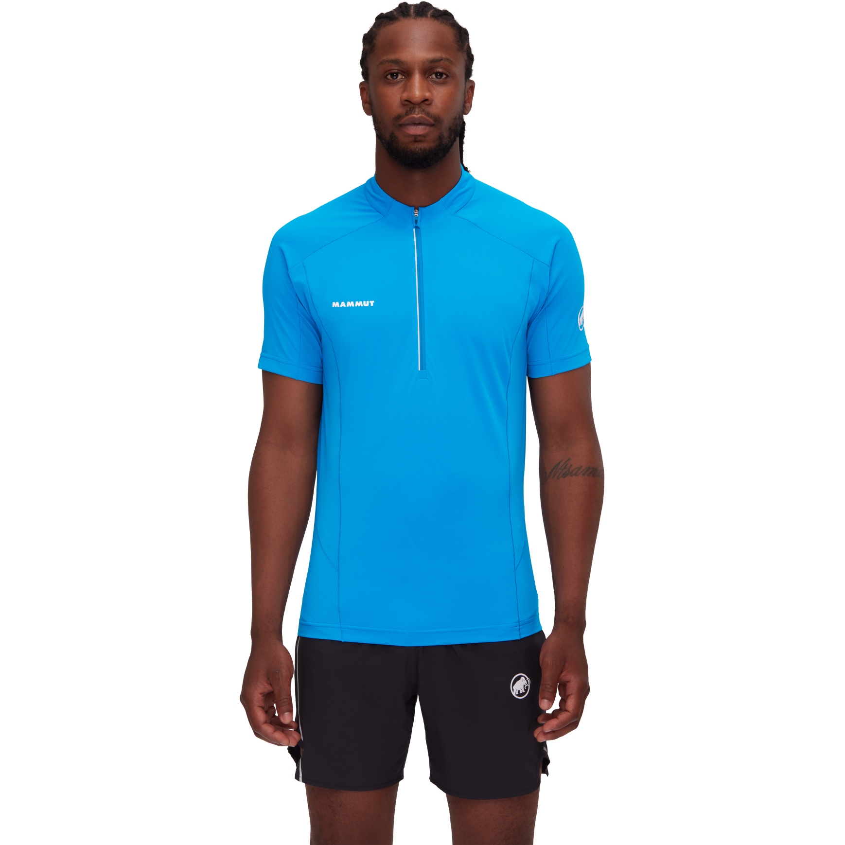 Produktbild von Mammut Aenergy Half Zip T-Shirt Herren - glacier blue