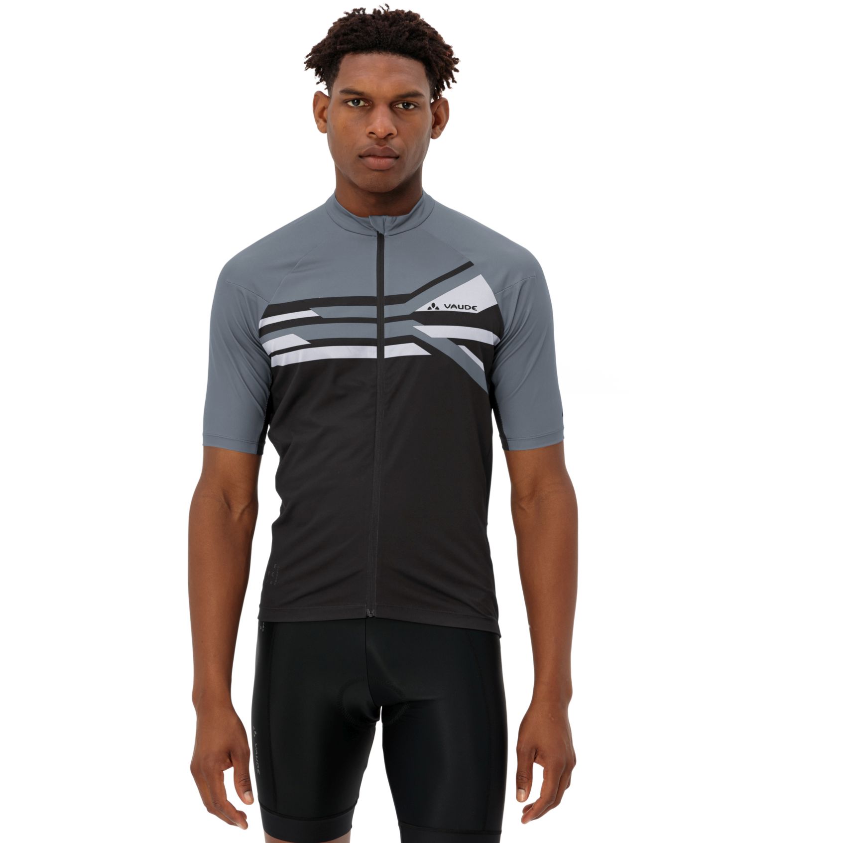 Produktbild von Vaude Posta Full Zip III Kurzarmtrikot Herren - heron