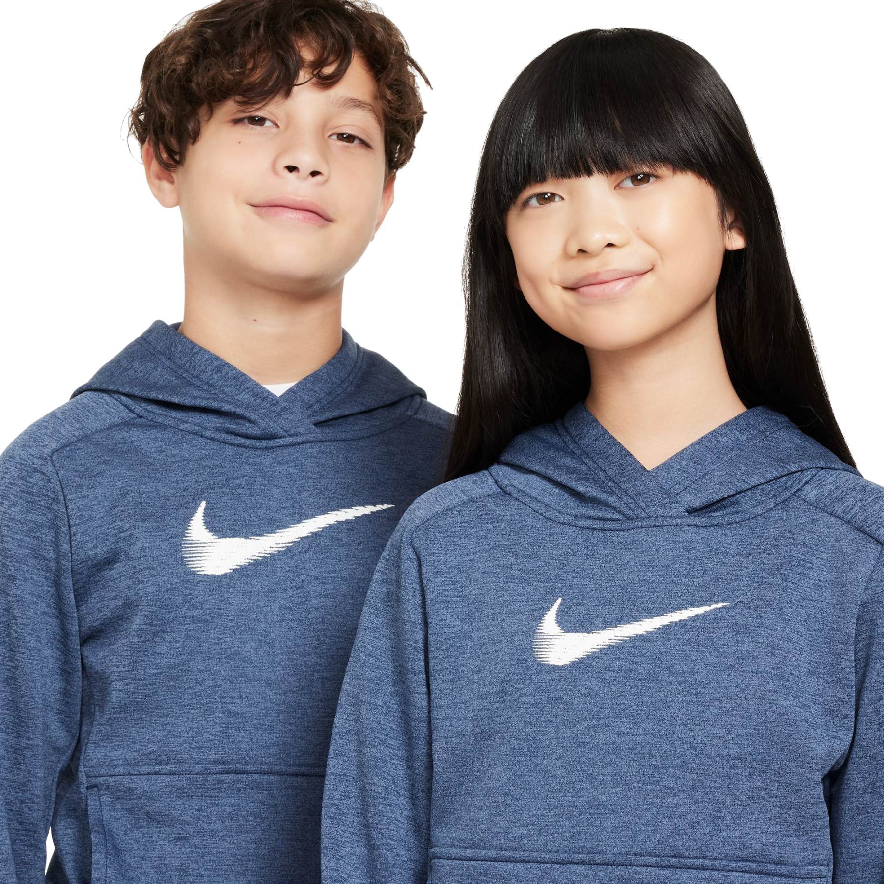 Nike blue therma fit hoodie online