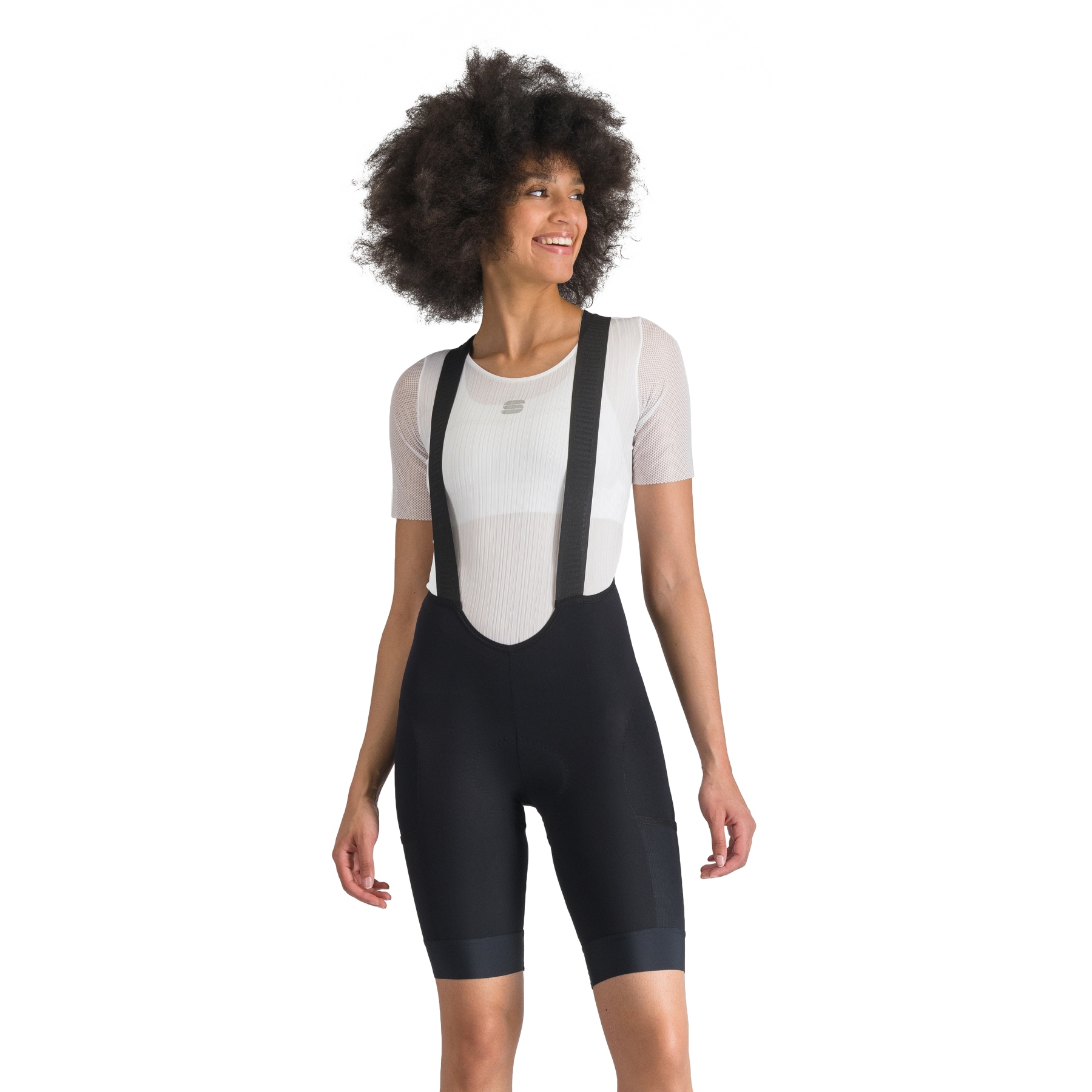Picture of Sportful Supergiara 2 Bibshort Women - 002 Black