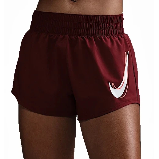 Женские шорты для бега Nike One Dri-FIT - темно-красный team red HJ2195-619